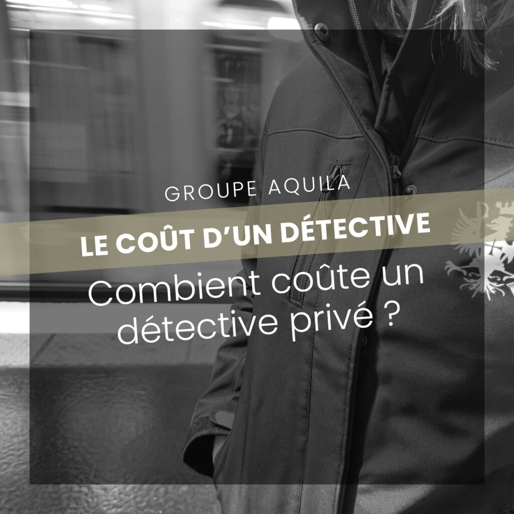 combien coûte un détective privé à Paris