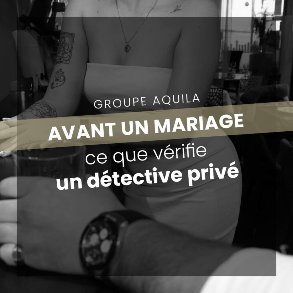 Visuel article blog détectivé privé pour enquete conjoint avant mariage