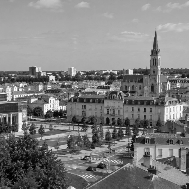 Photo de la ville de La Roche sur Yon en Pays de Loire l Groupe Aquila détective privée
