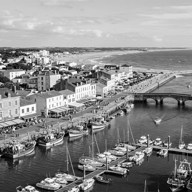 Photo de la ville de Saint-Gilles-Croix-de-Vie en Pays de Loire l Groupe Aquila détective privée