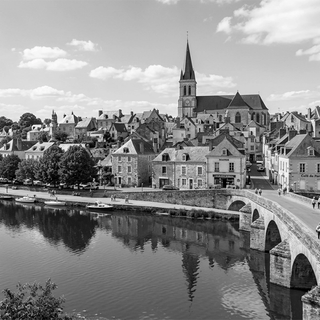 Photo de la ville de Segre en Ajou bleu en Pays de Loire l Groupe Aquila détective privée